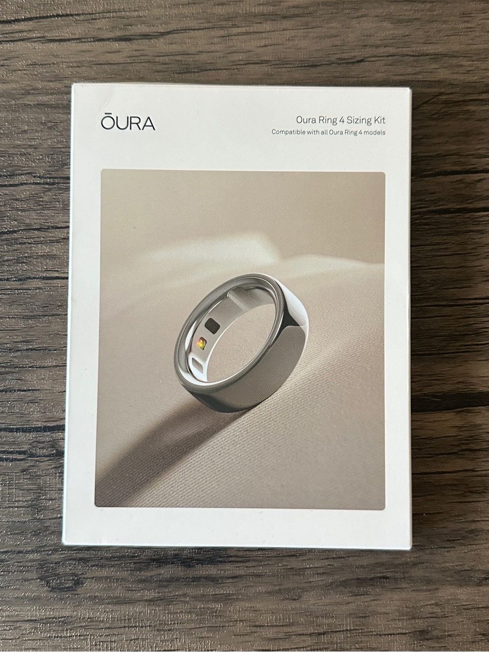 Oura Ring 4 Sizing Kit - White